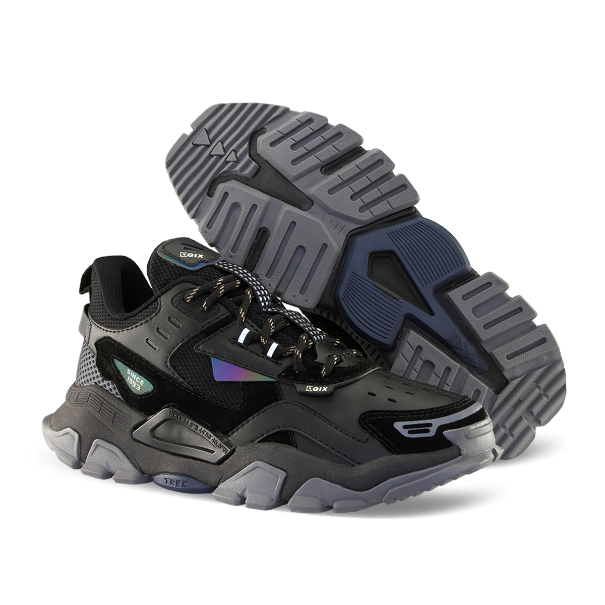 ZAPATILLA TREK H NEGRO/GRIS - imagen 3