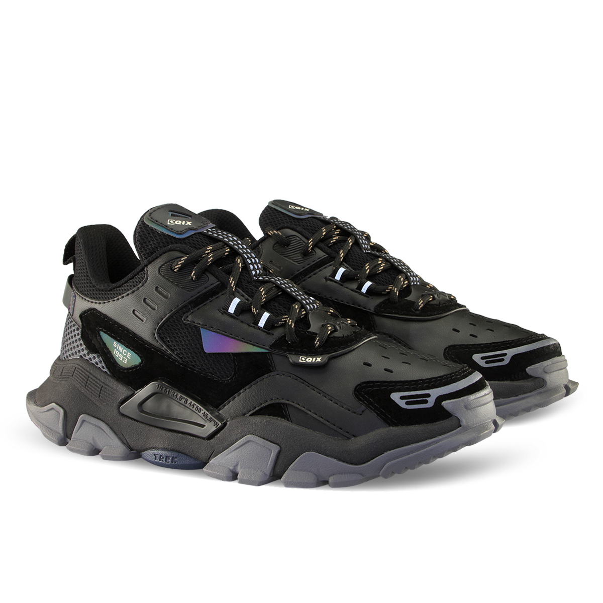 ZAPATILLA TREK H NEGRO/GRIS - imagen 1